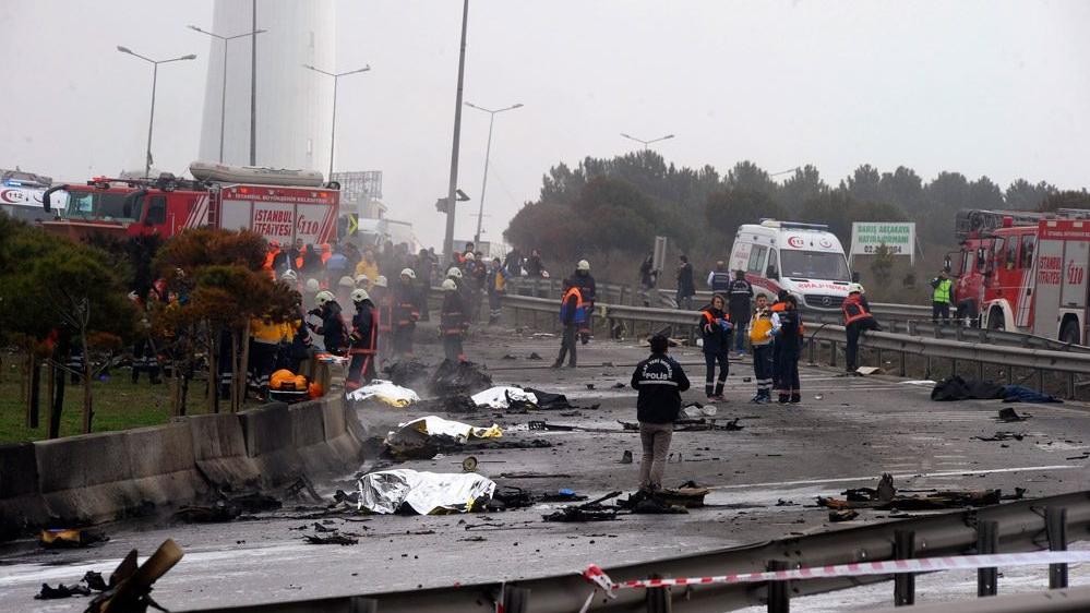 İstanbul’da 7 kişinin öldüğü helikopter kazası davası 5 yıl sonra başladı