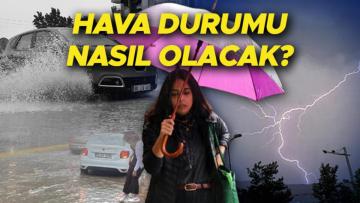 Hava durumu tahminlerini Meteoroloji yayınladı! Yeni haftada hava nasıl olacak? Yağmur yağacak mı? 28 Ağustos için sağanak yağış uyarısı…