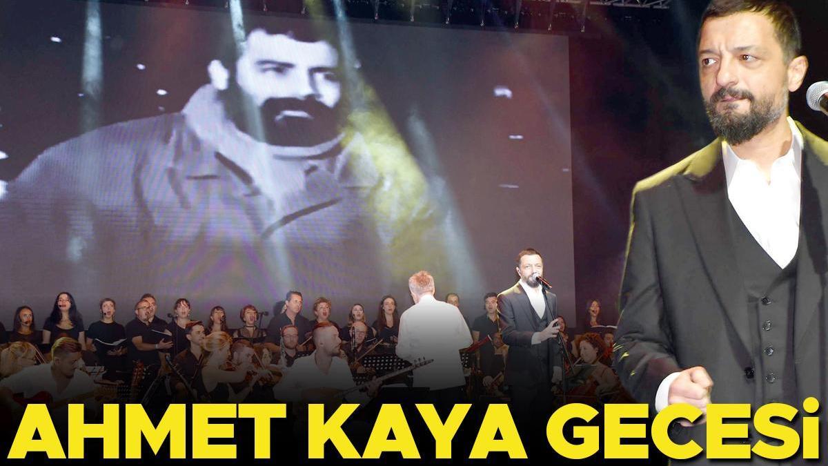 Harbiye’de Ahmet Kaya gecesi