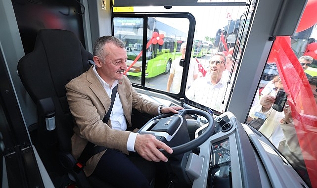 50 yeni otobüs Kocaelilere hizmet için yollarda